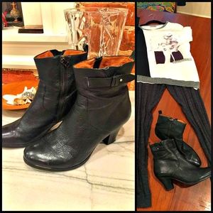 Italian leather boots